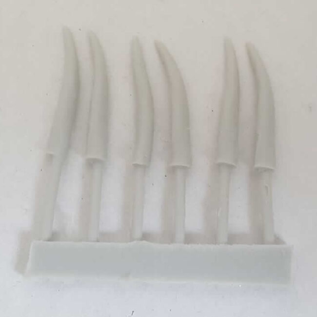 Small resin tentacles